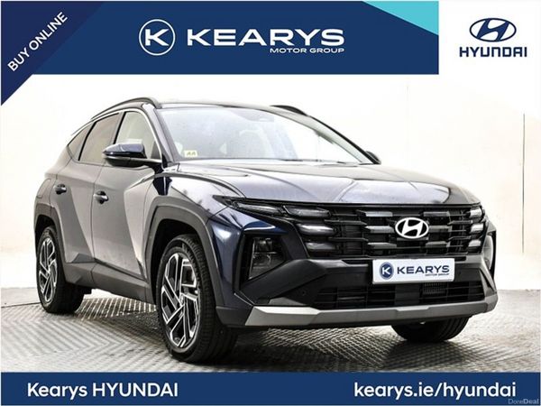 Hyundai Tucson SUV, Petrol Plug-in Hybrid, 2026, Blue