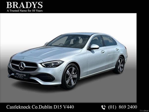 Mercedes-Benz C-Class Saloon, Petrol, 2022, Silver