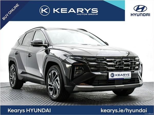 Hyundai Tucson SUV, Petrol Hybrid, 2025, Black