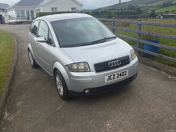 Audi A2 Hatchback, Petrol, 2001, Silver