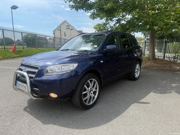 Hyundai Santa Fe SUV, Diesel, 2008, Blue