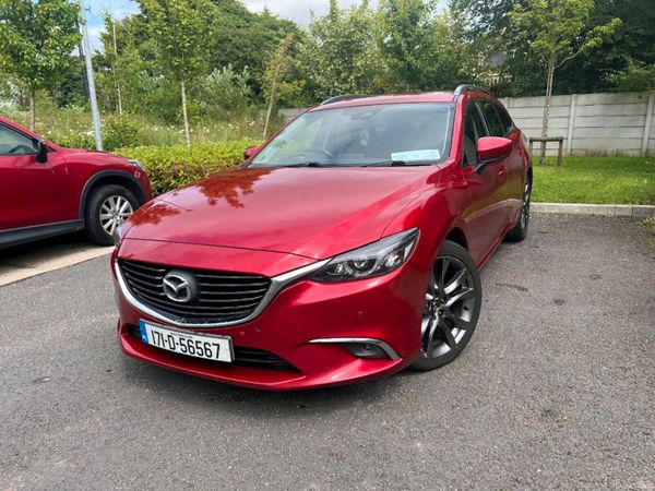Mazda Mazda6 Estate, Diesel, 2017, Red