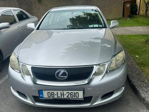 Lexus GS Saloon, Petrol Hybrid, 2008, Silver