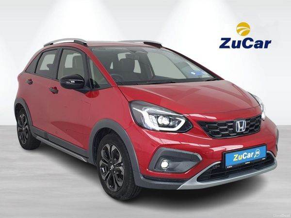 Honda Jazz Hatchback, Petrol Hybrid, 2024, Red