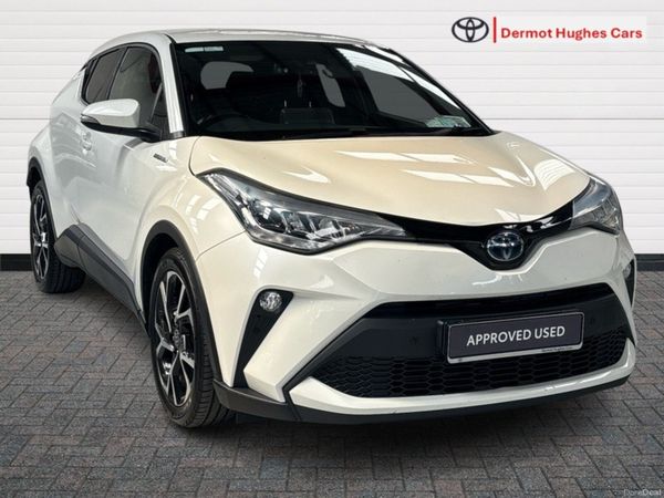 Toyota C-HR SUV, Petrol Hybrid, 2021, White