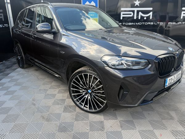 BMW X3 SUV, Petrol Hybrid, 2022, Black