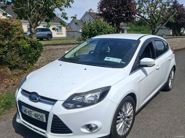 Ford Focus Hatchback, Diesel, 2014, White