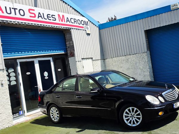 Mercedes-Benz E-Class Saloon, Petrol, 2007, Black