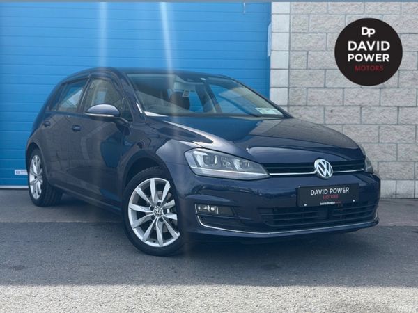 Volkswagen Golf Hatchback, Petrol, 2014, Navy
