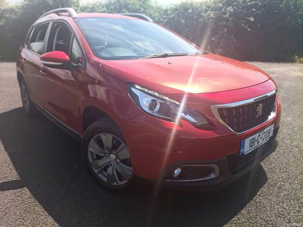 Peugeot 2008 Estate, Diesel, 2018, Red
