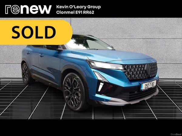 Renault Austral SUV, Petrol Hybrid, 2025, Blue
