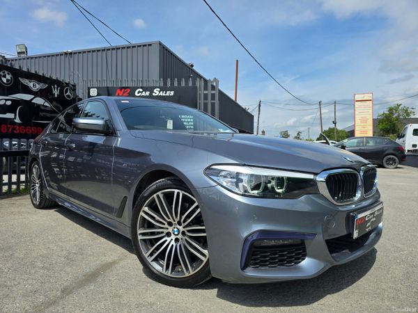 BMW 5-Series Saloon, Diesel, 2019, Blue