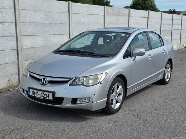 Honda Civic Saloon, Petrol, 2010, Grey