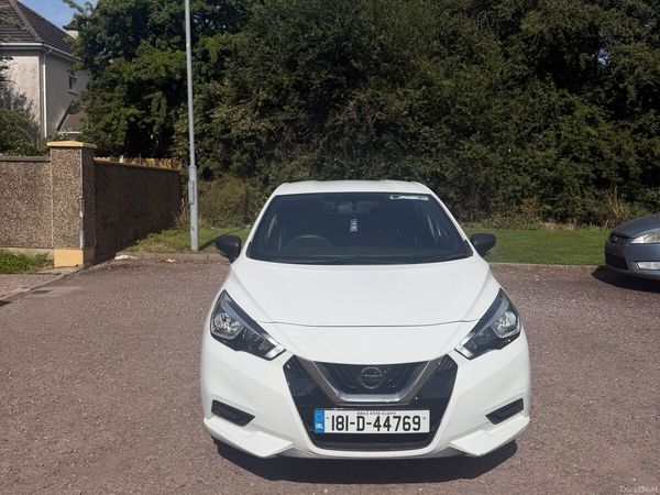 Nissan Micra Hatchback, Petrol, 2018, White