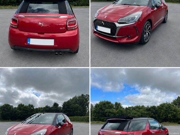 DS Automobiles DS 3 Convertible, Petrol, 2018, Red