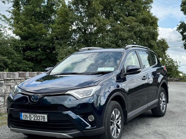 Toyota RAV4 SUV, Petrol Hybrid, 2017, Black