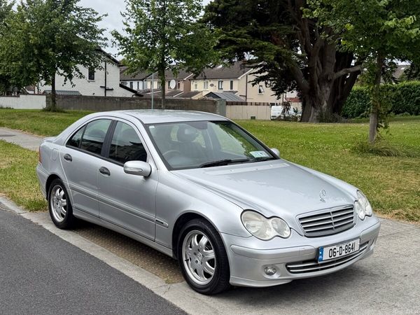 Mercedes-Benz C-Class Saloon, Petrol, 2006, Silver