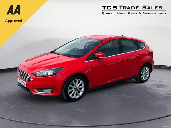 Ford Focus Hatchback, Diesel, 2018, Red