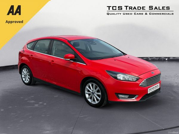 Ford Focus Hatchback, Diesel, 2018, Red