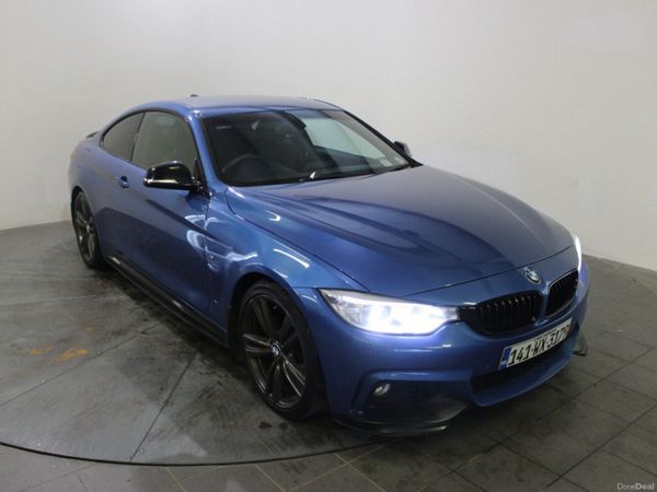 BMW 4-Series Coupe, Diesel, 2014, Blue