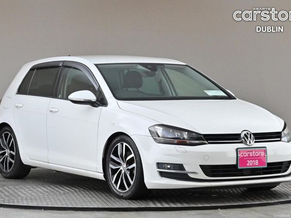 Volkswagen Golf Hatchback, Petrol, 2018, White
