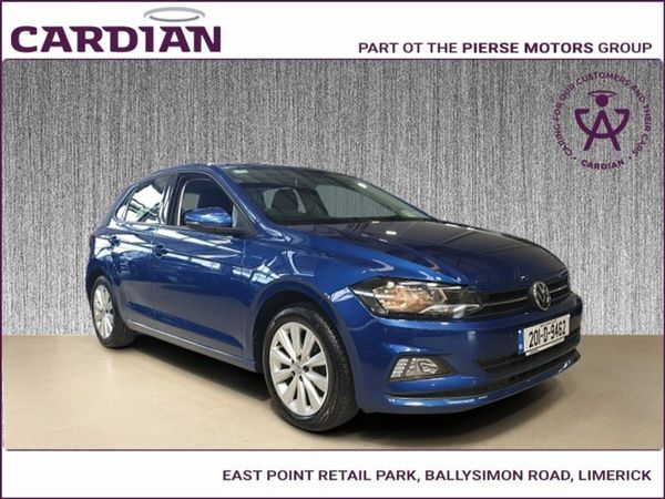 Volkswagen Polo Hatchback, Petrol, 2020, Blue