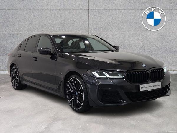BMW 5-Series Saloon, Petrol Plug-in Hybrid, 2023, Grey