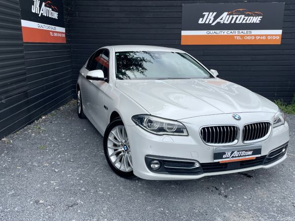 BMW 5-Series Saloon, Diesel, 2016, White