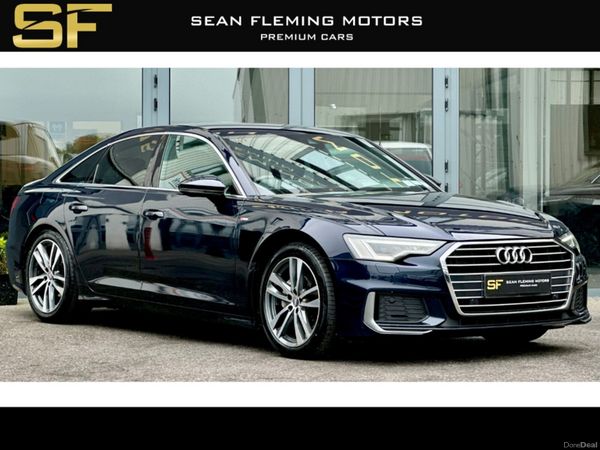 Audi A6 Saloon, Diesel, 2019, Blue