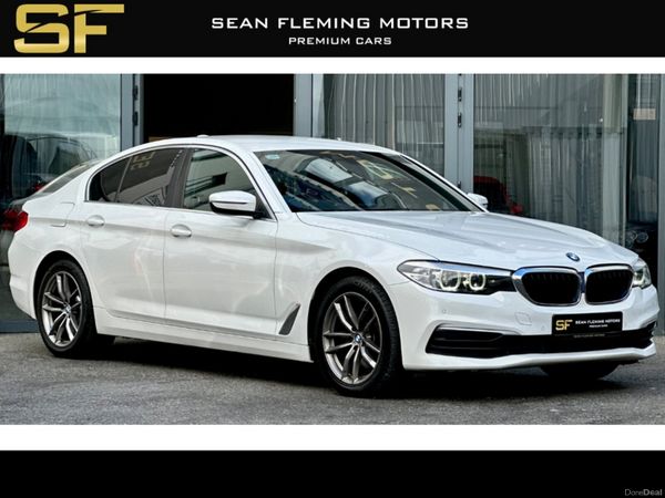 BMW 5-Series Saloon, Diesel, 2019, White