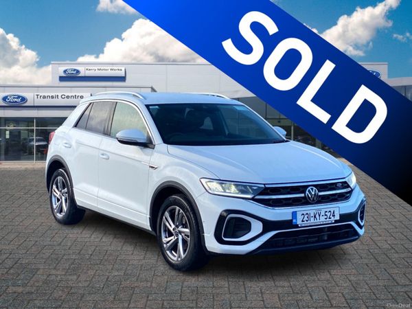 Volkswagen T-Roc SUV, Diesel, 2023, White