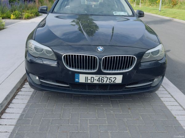 BMW 5-Series Saloon, Diesel, 2011, Black