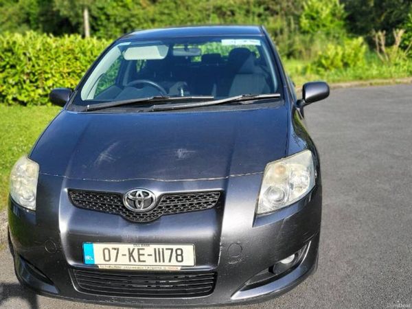 Toyota Auris Hatchback, Petrol, 2007, Grey