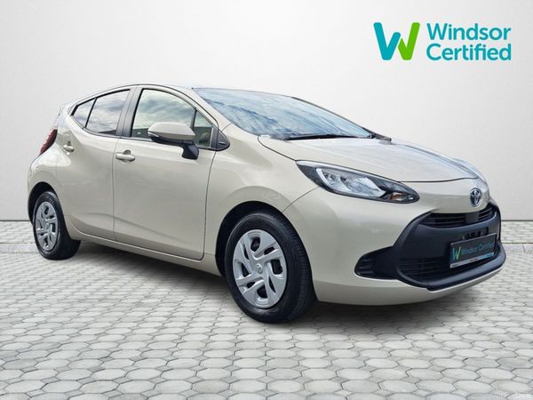 Toyota Aqua Hatchback, Petrol Hybrid, 2022, Beige