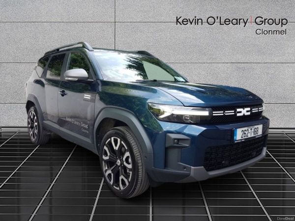 Dacia Bigster SUV, Petrol Hybrid, 2026, Blue