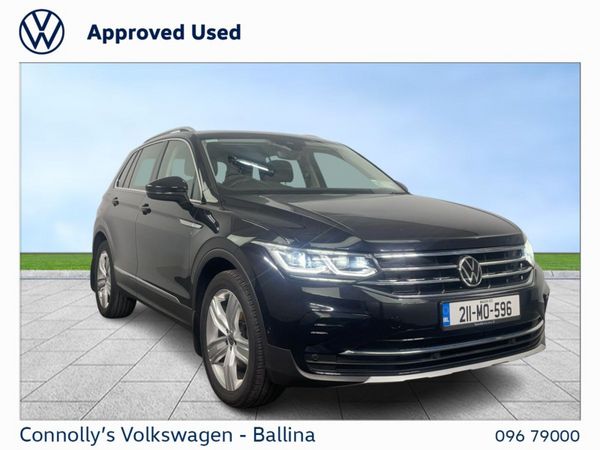 Volkswagen Tiguan SUV, Diesel, 2021, Black