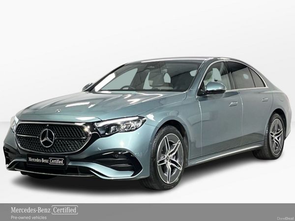 Mercedes-Benz E-Class Saloon, Diesel Plug-in Hybrid, 2024, Silver