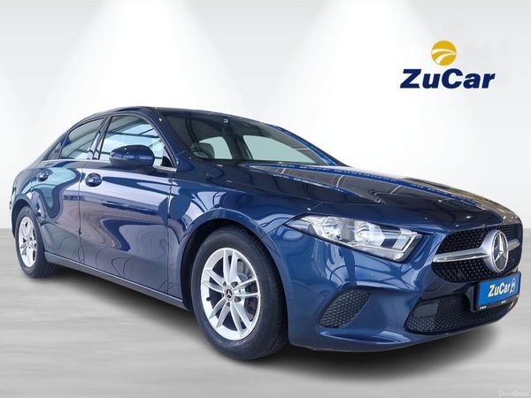 Mercedes-Benz A-Class Saloon, Petrol, 2021, Blue