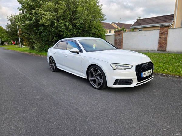 Audi A4 Saloon, Diesel, 2018, White