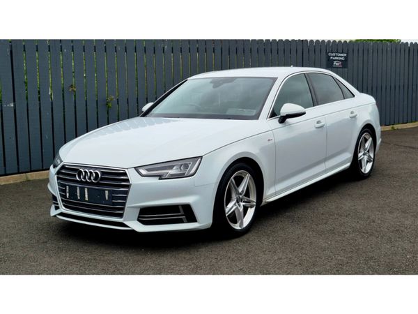 Audi A4 Saloon, Diesel, 2016, White