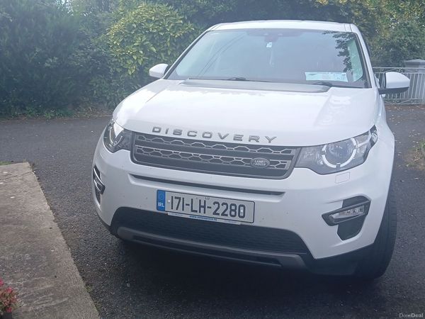 Land Rover Discovery Sport SUV, Diesel, 2017, White