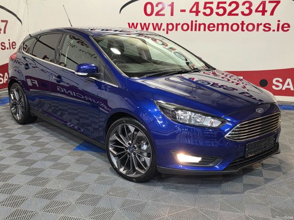 Ford Focus Hatchback, Diesel, 2017, Blue