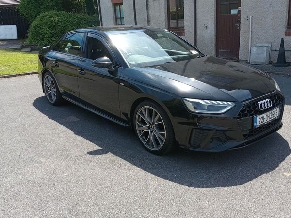 Audi A4 Saloon, Diesel, 2022, Black