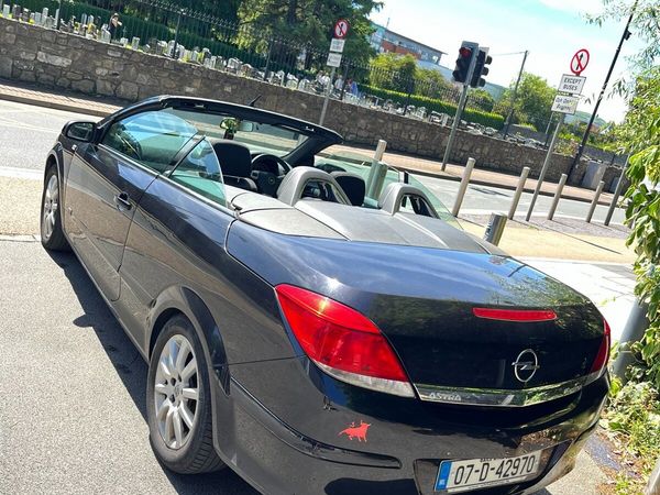 Opel Astra Convertible, Petrol, 2007, Black