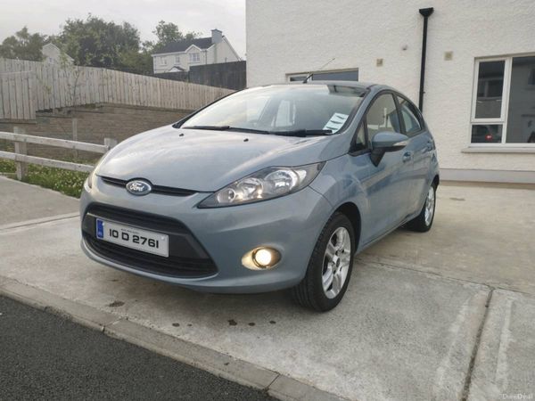 Ford Fiesta Hatchback, Petrol, 2010, Blue