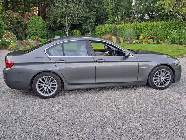 BMW 5-Series Saloon, Diesel, 2014, Grey