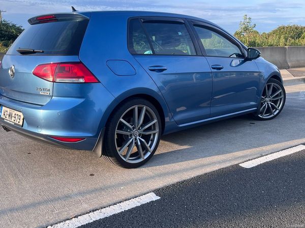 Volkswagen Golf Hatchback, Diesel, 2014, Blue