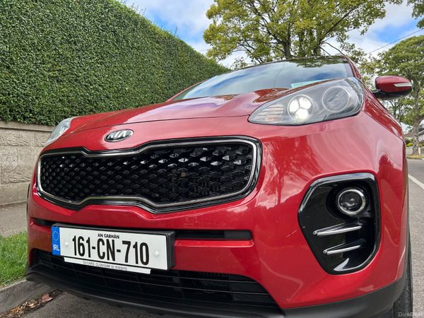 Kia Sportage SUV, Diesel, 2016, Red