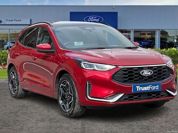 Ford Kuga Estate, Petrol Hybrid, 2024, Red