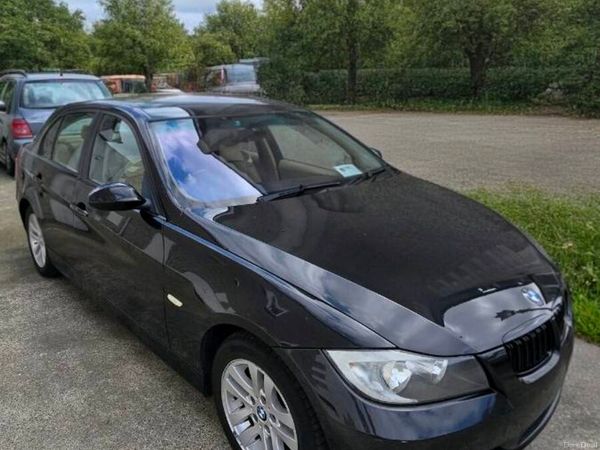 BMW 3-Series Saloon, Petrol, 2007, Black